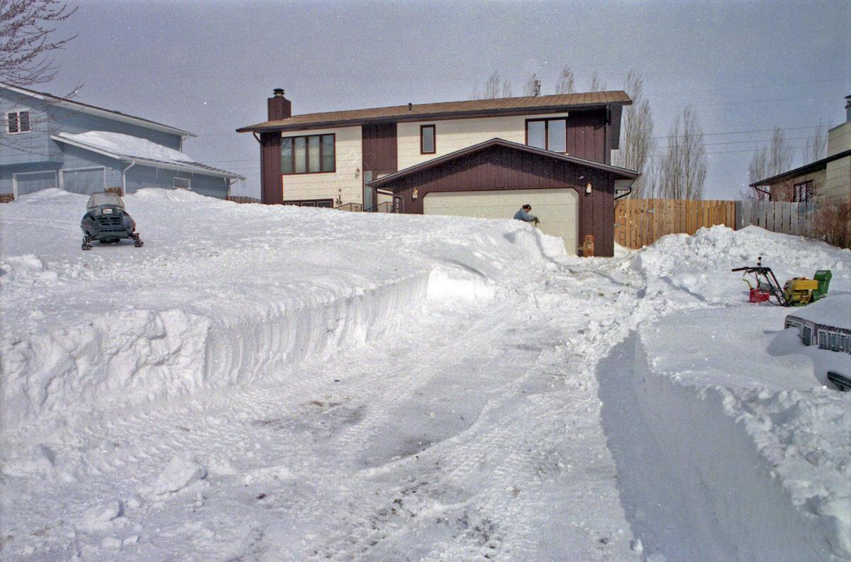 North Dakota History in Photos 1997 Blizzard Tribune Photo