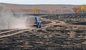 Fire burns 3,000 acres on southern Standing Rock