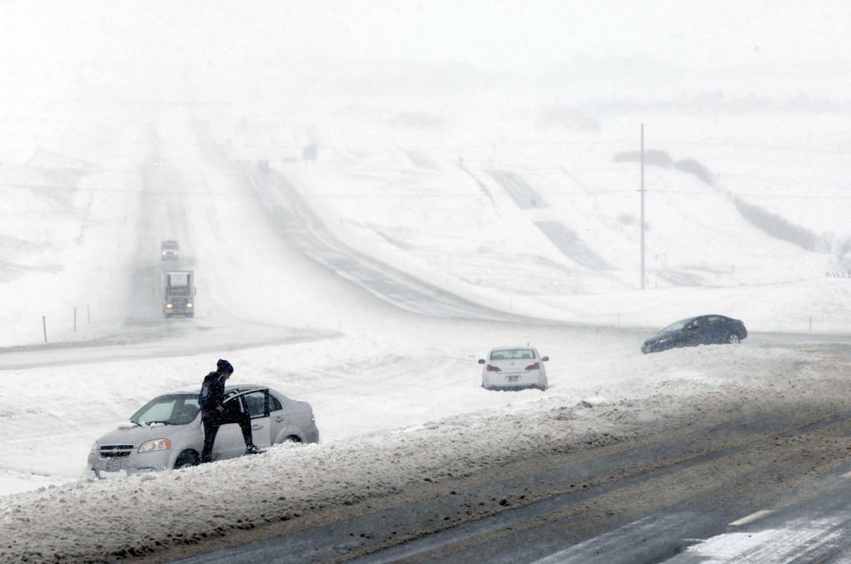 First snow brings flurry of traffic accidents Local news for Bismarck