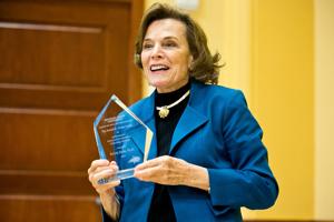 Oceanographer Sylvia Earle Receives the Ronald B. Tobias Award at MSU