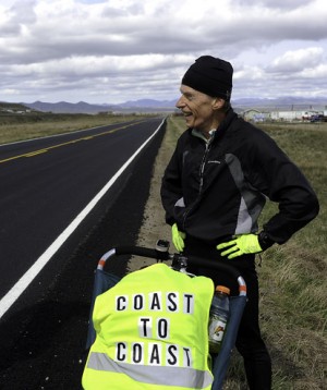 Swede, 62, on second cross-country run – this time via Montana