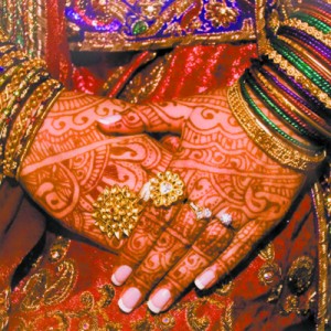 <p>This photo of henna painting on a woman's hands is by Angela
Yonke and part of the exhibit at the Danforth Gallery in Livingston
titled "Tattoo You: Art on Skin."</p>
