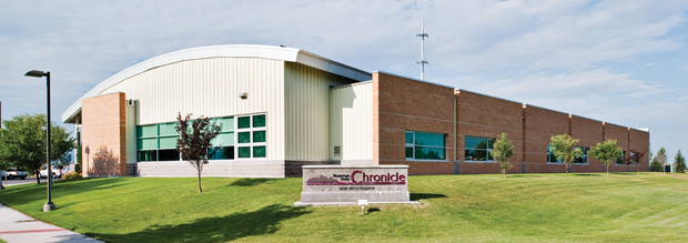 The Bozeman Daily Chronicle building, located at 2820 W. College St. in Bozeman.