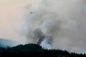 Bridger Canyon fire threatens ski area 
