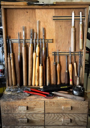 Gordon McMullen's woodspinning creations