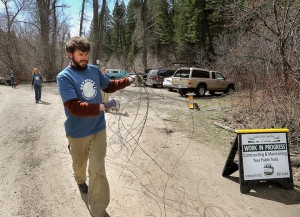 Sourdough Canyon Trailhead cleanup