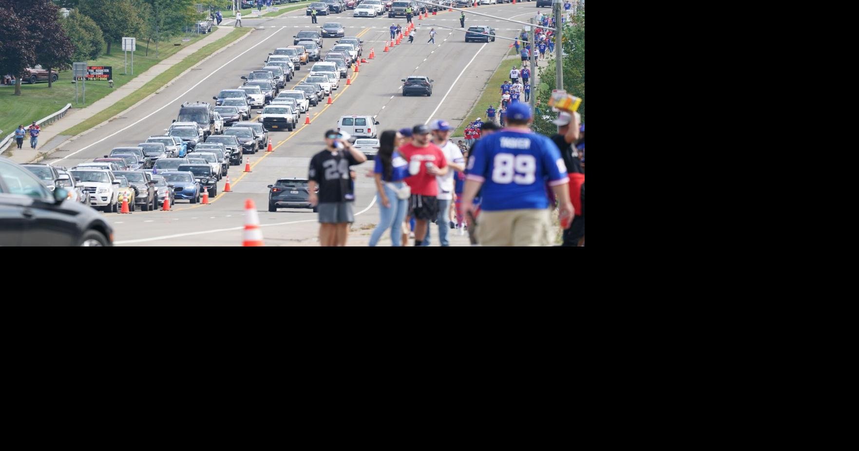 Bills game parking: Get there early, but not too early