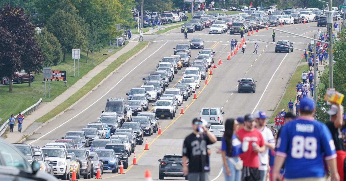 Bills game parking: Get there early, but not too early