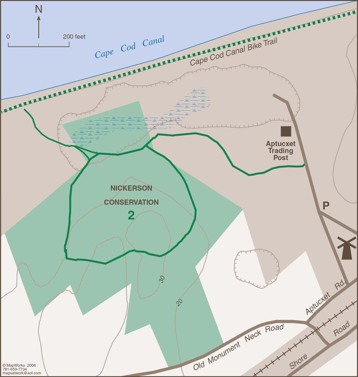 Brochure, Maps To Detail Bourne's Open Space Trails Bourne News