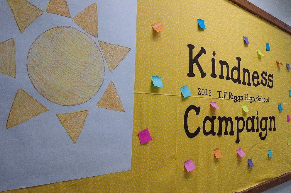 Kindness Campaign kicks off, promoting acts of kindness among students