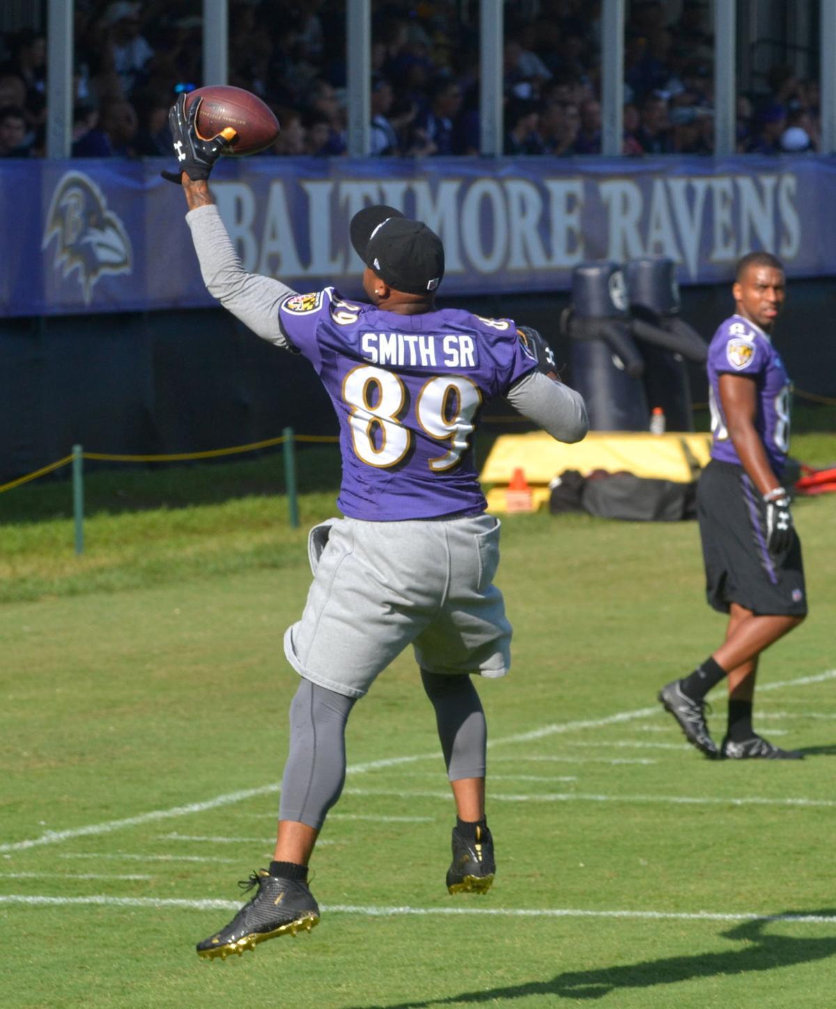 Steve Smith Sr. returns to practice for Ravens ...