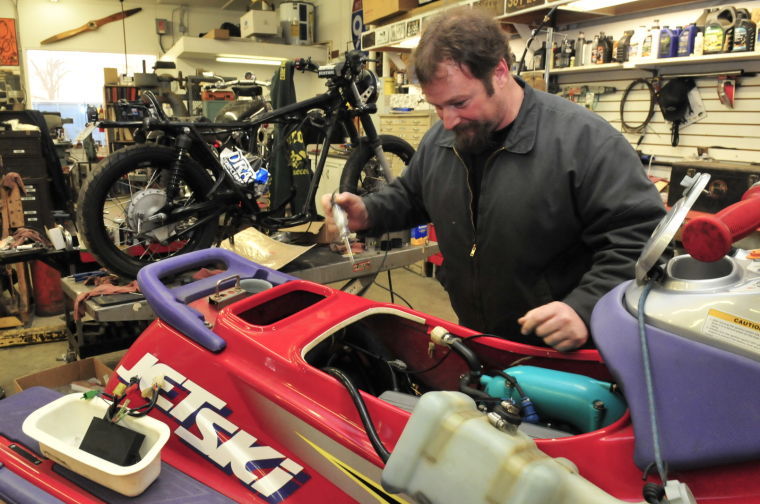 On the job Power sport mechanic Business