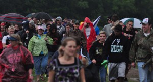 Severe weather forces temporary evacuation at Colfax sectional track meet