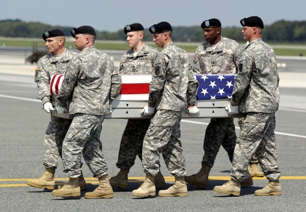 WAR-WEARY US IS NUMBED TO DRUMBEAT OF TROOP DEATHS