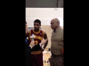 Kyrie Irving talks basketball with Austin Carr
