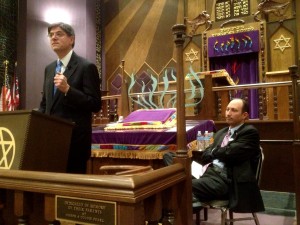 Green Road Synagogue hosts current and former White House execs