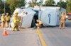 Monday morning accident closes intersection