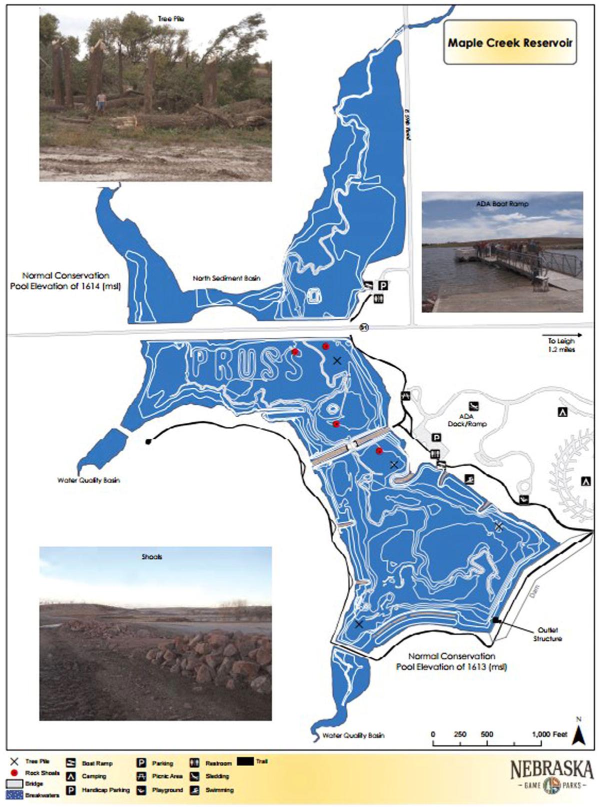 Keyes Take advantage of lake maps Recreation