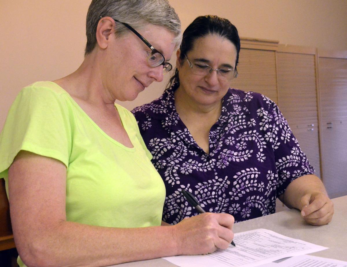 First Same Sex Couple Applies For Marriage License In