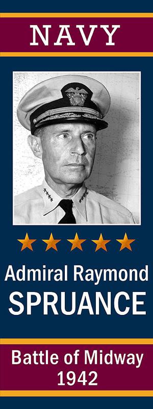 Coronado s Avenue Of The Heroes Admiral Raymond Spruance USN