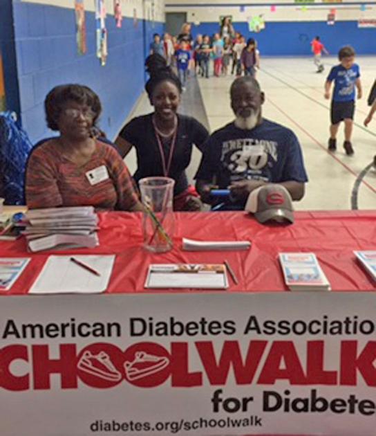 Rice students walk for diabetes