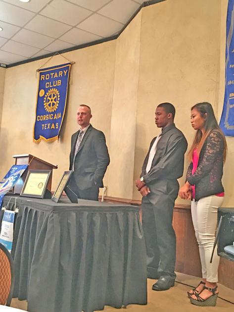 Rotary club honor students of the month