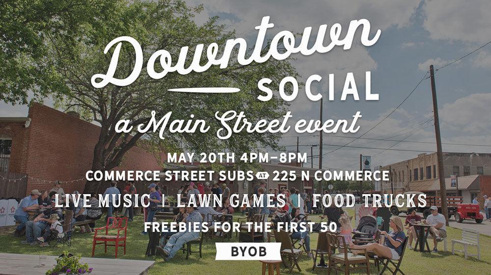 Main Street Program hosts Downtown Social Saturday