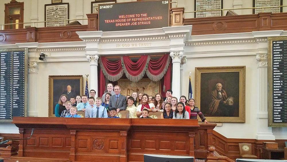 Blooming Grove students travel to State Capitol