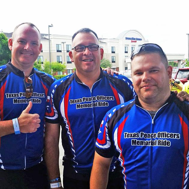 Fallen officers honored by Texas Peace Officer Memorial Ride