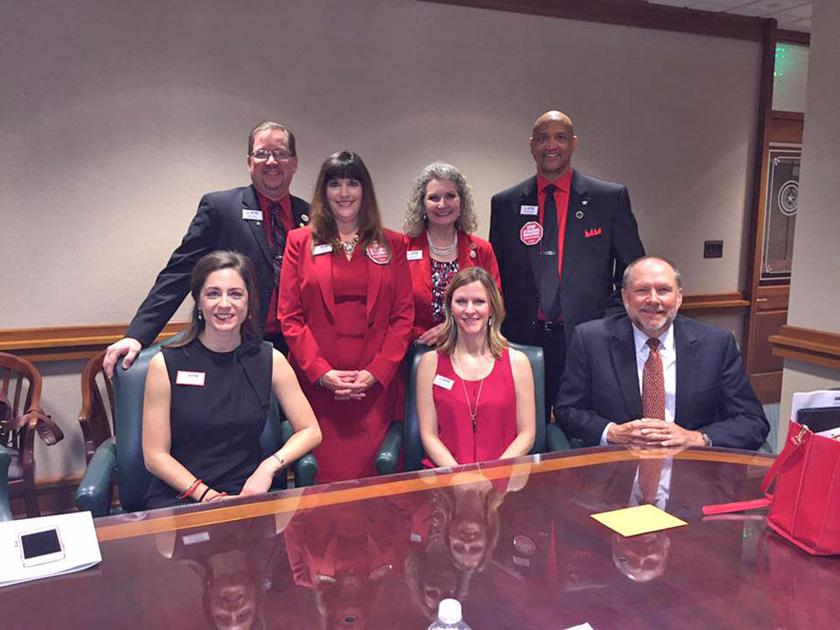Corsicana teachers take education concerns to capitol