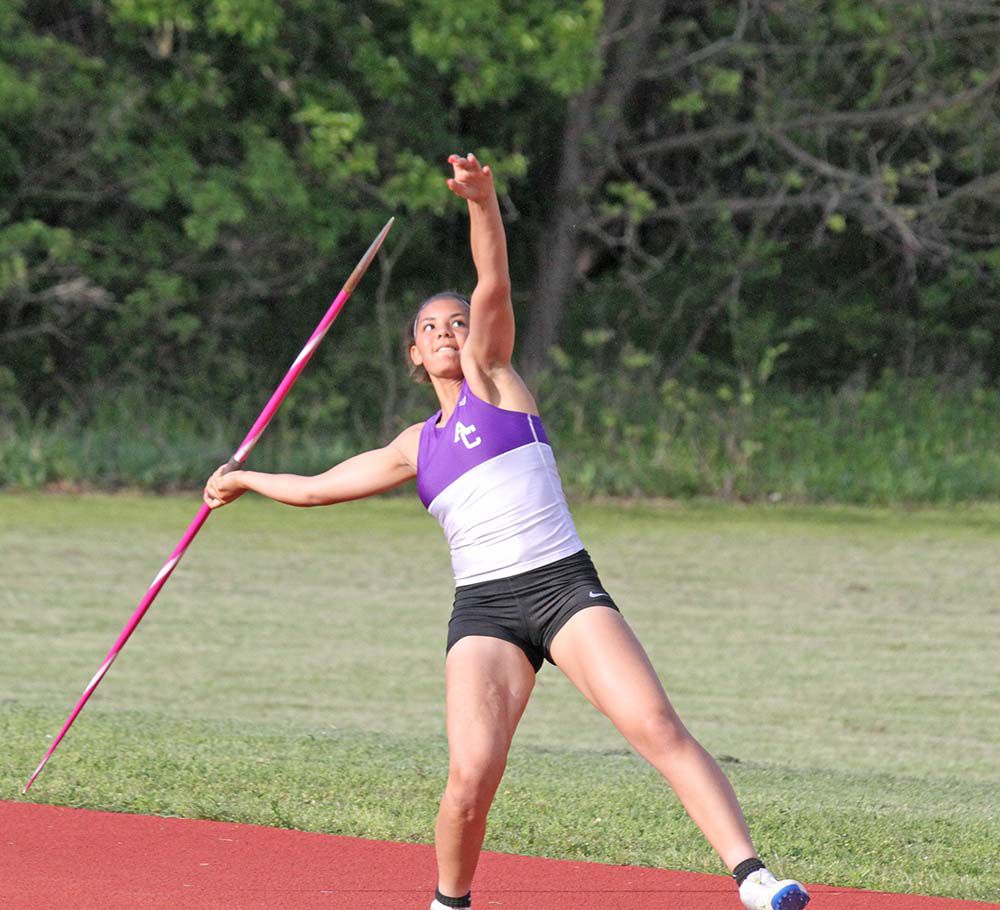Ark City junior captures javelin title at Class 5A Regional meet