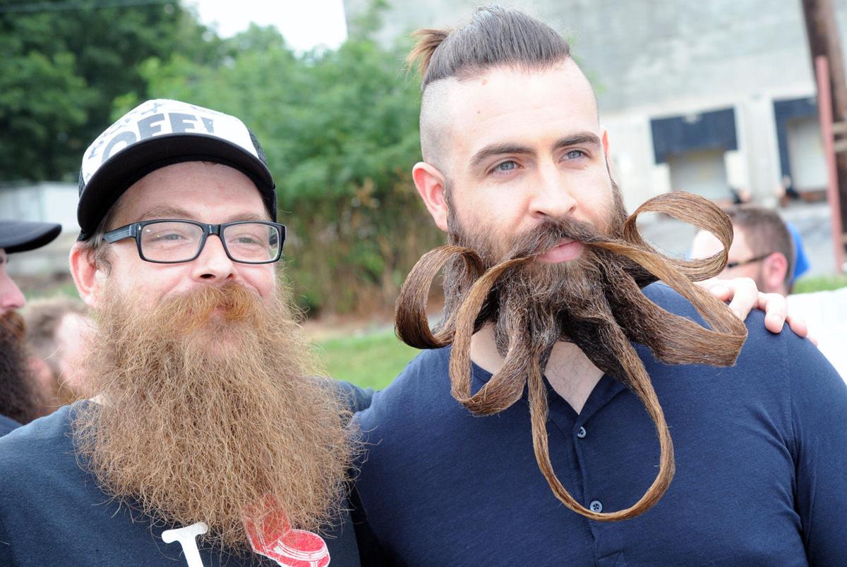 150 people participate in the Bearding Man Music Festival & Facial Hair Competition The