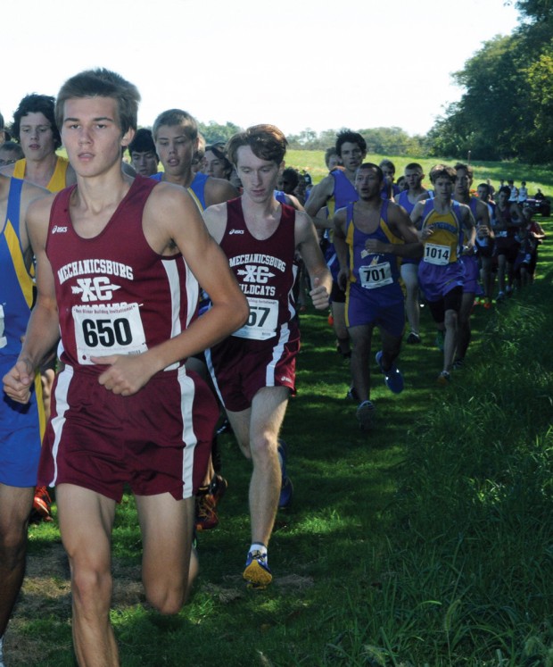 Boys Cross Country Big Spring's Vinny Todaro sets course record at