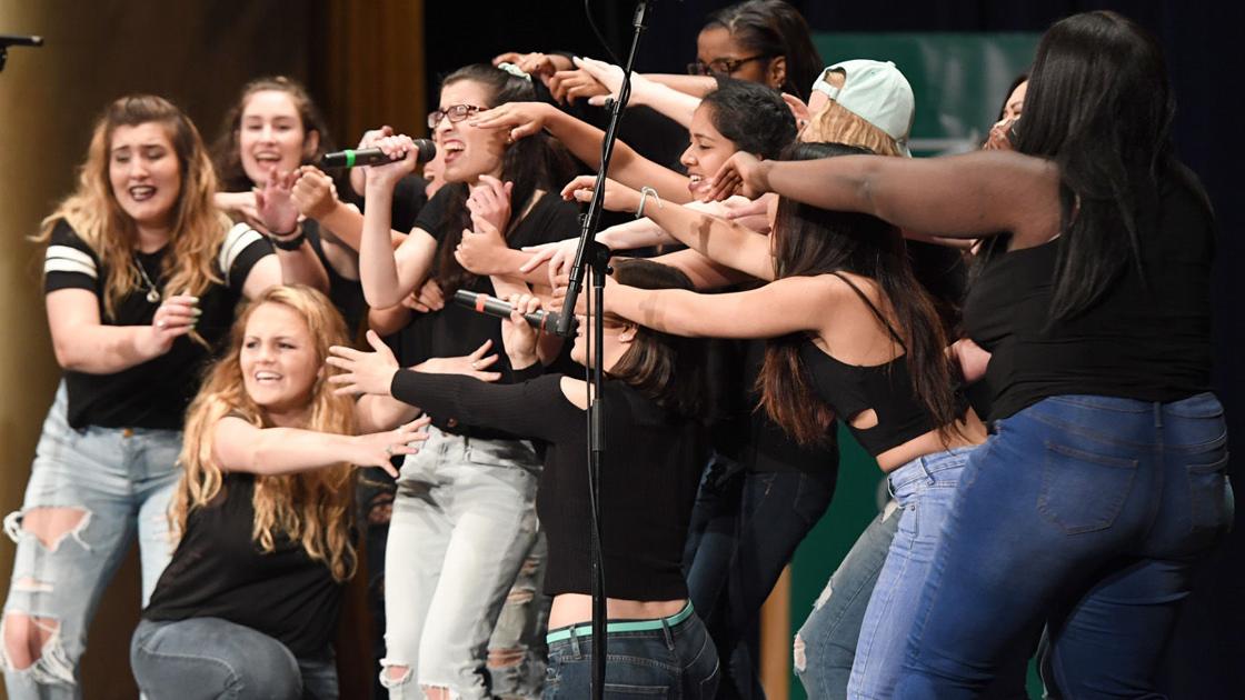 College groups compete in annual glee competition - The Sentinel