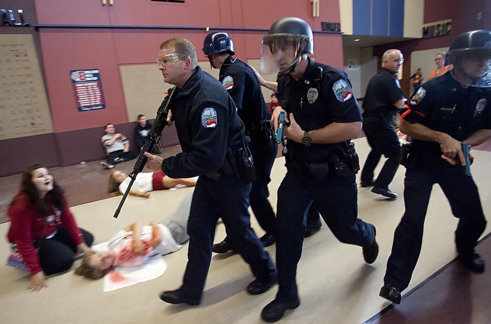 Active shooter training