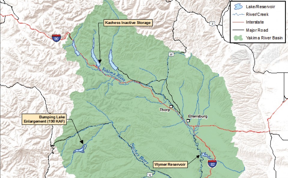 Longterm water supply sought with Yakima basin plan Top Story
