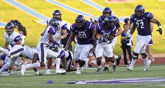 SFA football vs Abilene Christian University Sept 24 2016 The