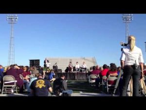 Kerrville hosts Johnny Manziel welcome home celebration