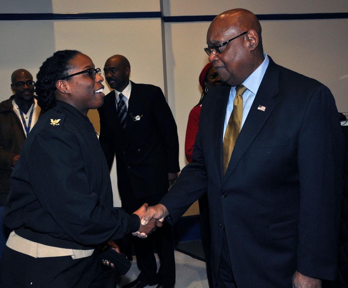 Retired African-American Submarine Skipper Inspires Audience at Black History Celebration