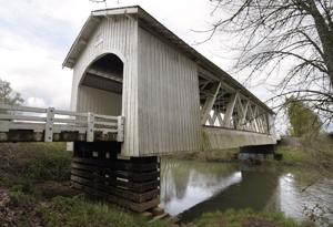 Commissioners OK IGA to rehab Gilkey Covered Bridge
