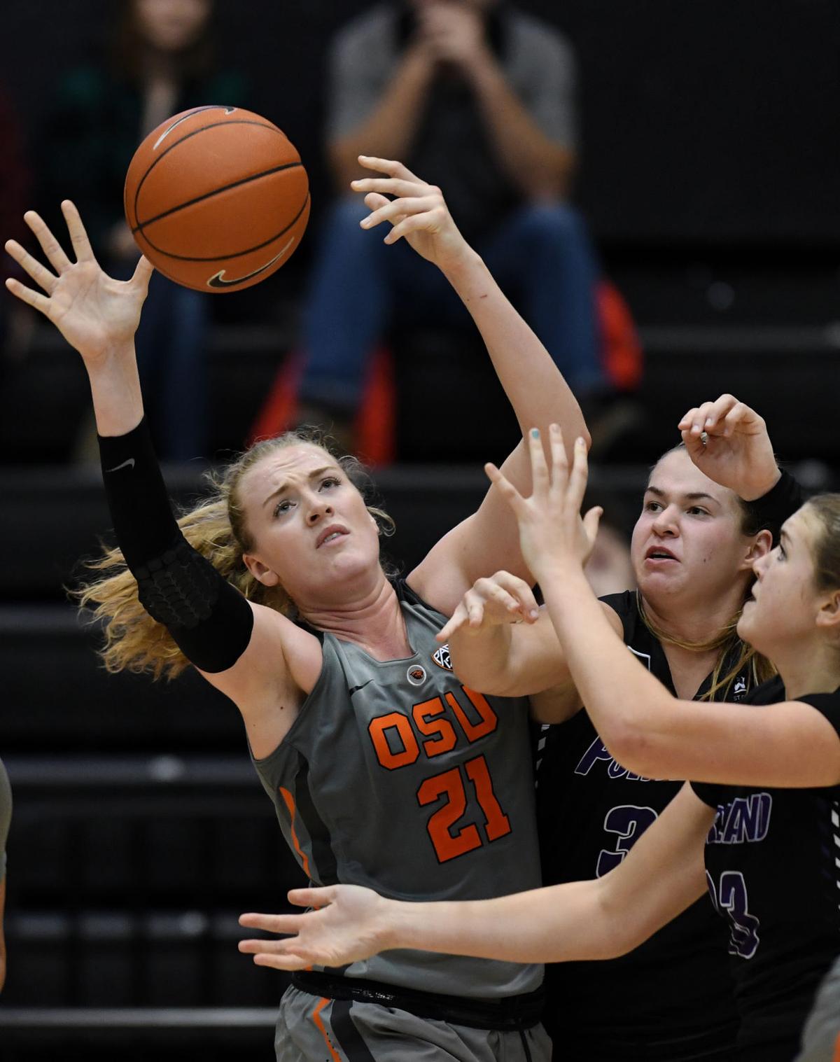 OSU women's basketball Beavers once again rebounding well Basketball