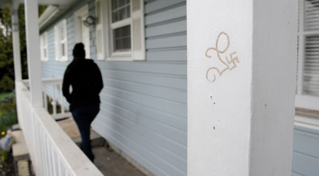 Albany family frightened by Nazi graffiti - Albany Democrat Herald