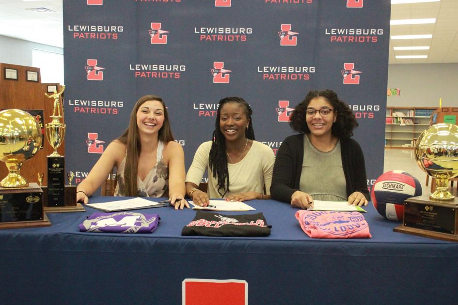 Lewisburg volleyball trio commits to college - DeSoto Times-Tribune
