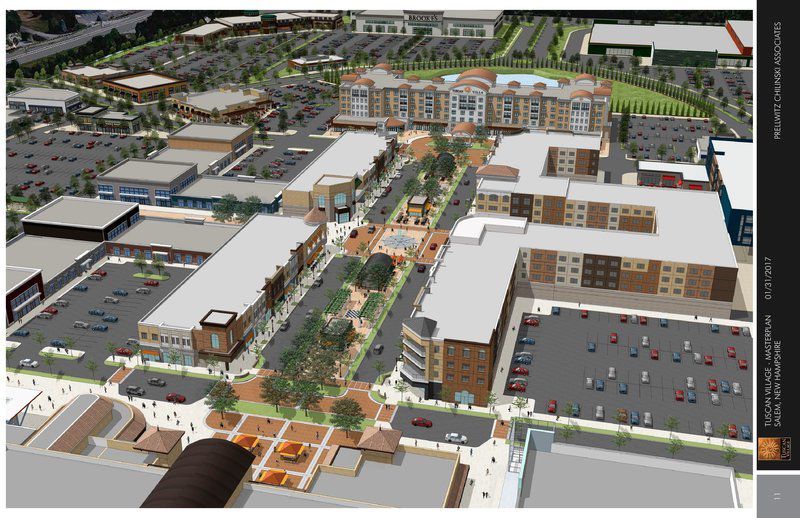 Apartment complex OK'd at Tuscan Village New Hampshire