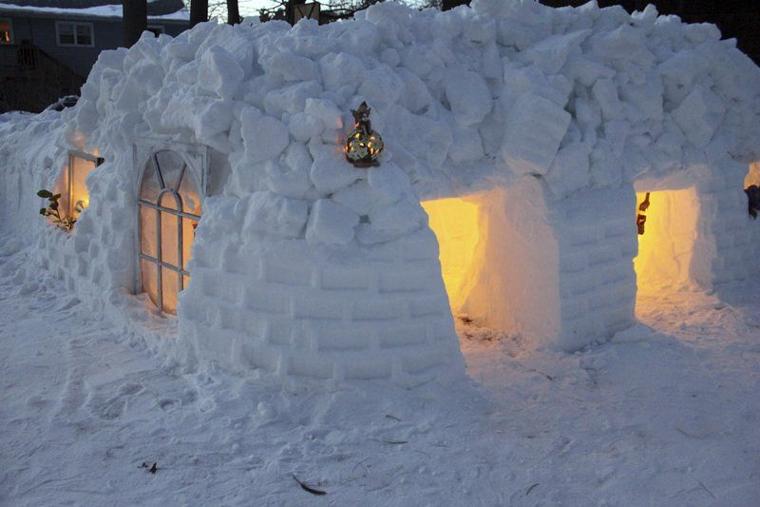 Salem snow fort video starts to go viral - Eagle-Tribune: New Hampshire