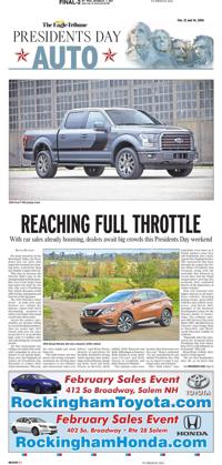 2016 Presidents Day Auto Section