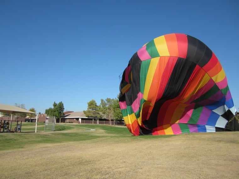 Gilbert balloon ride