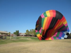 Gilbert balloon ride