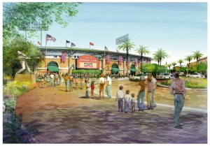 Cubs Plaza View