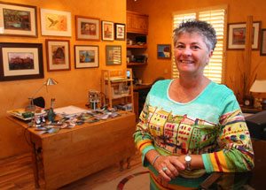 A.J., Gold Canyon artists paint their special place 